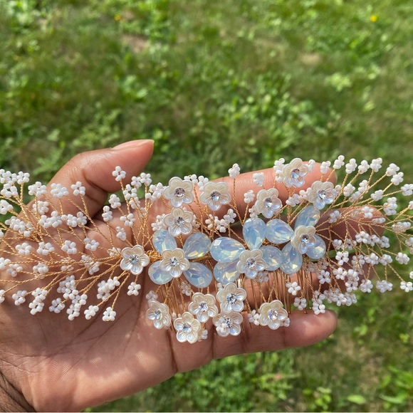 Wedding hair clip - Picture 2 of 4